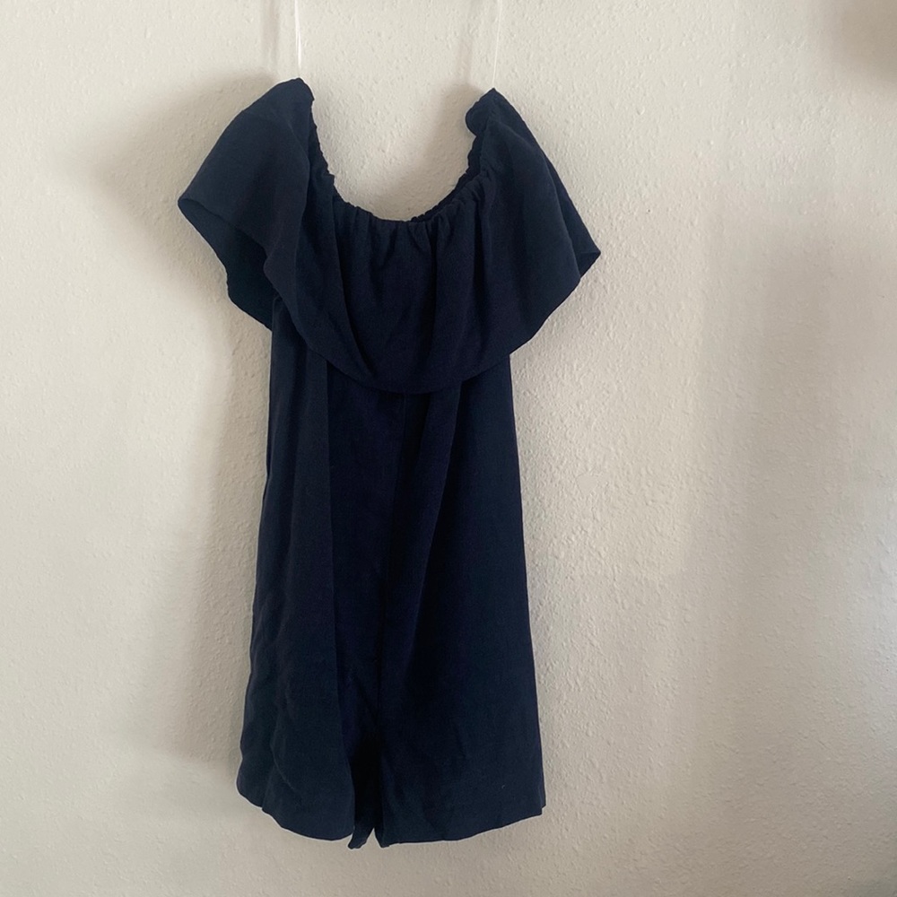 Navy Romper. - image 1